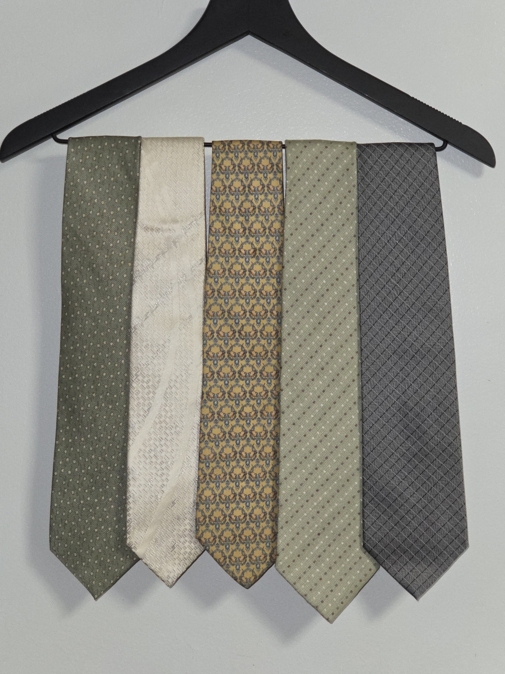 Salvatore Ferragamo & Other Brands Necktie Set Of 5 (Pre-loved)